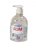 Антибактериальное жидкое мыло «АJМ», 500 мл с дозатором