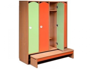 Комплект мебели для детского гардероба 4-х местный ДГСК-01