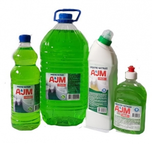Средство чистящее «АJМ» PLUS" (гель на кислотной основе), 500 мл, 1л, 5л