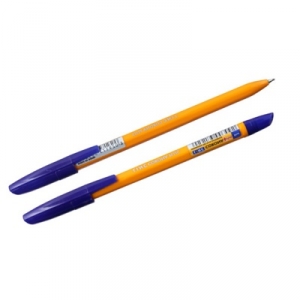 Ручка шариковая Linc Corona Plus синяя, корпус оранжевый