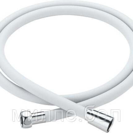 Шланг душевой, PVC, 1/2" г-г 150 см, белый., ECONOCE (Гайка нержавеющая сталь, 10 бар)