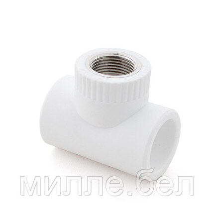 Тройник ПП комб. вн. 32х1/2", бел. РТП (РосТурПласт)