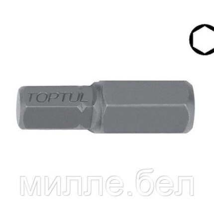 Насадка шестигранник 10мм 5/16" TOPTUL