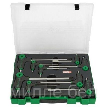 Набор ключей L-Type шестигр. 2-10мм 9шт в пласт.боксе TOPTUL