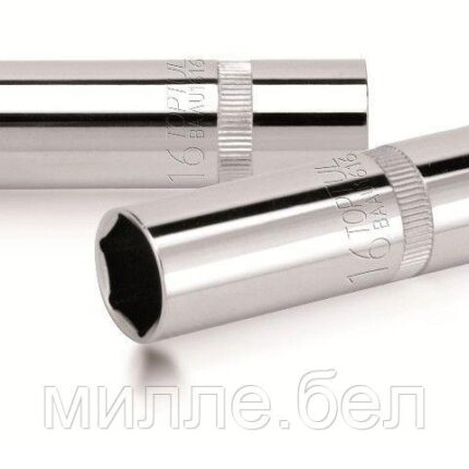 Головка свечная 1/2" 16мм тонкостенная TOPTUL