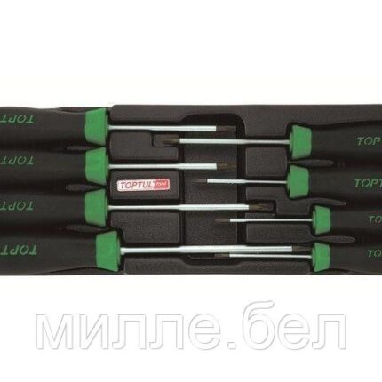Набор-сет отверток TORX 8шт. 136х364мм TOPTUL