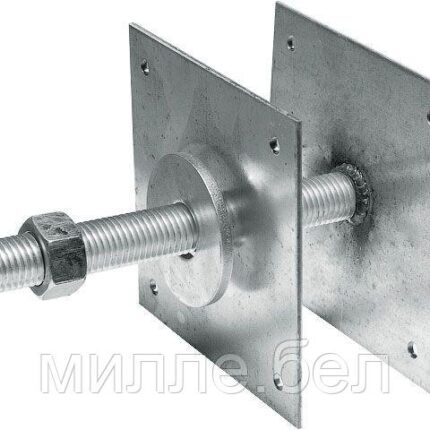 Опора регулируемая (100 мм) М24 ARH белый цинк STARFIX