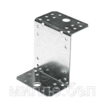 Уголок крепежный Z-образный 105х55x90 мм KUZ белый цинк STARFIX