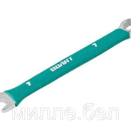 Ключ комбинированный  7мм в прорезиненной оплетке ВОЛАТ