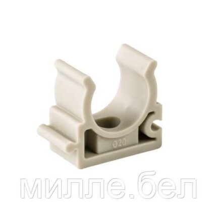 Клипса (опора) для труб ПП d32, сер. РТП (РосТурПласт)