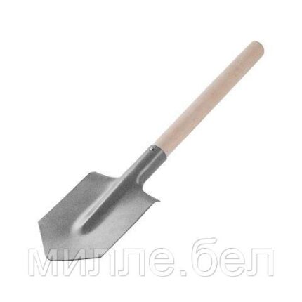 Лопата автомобильная деревянный черенок (Рубин-7)