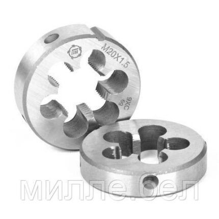 Плашка метрическая М18х1.50 машинно-ручная 9XC (Туламаш)