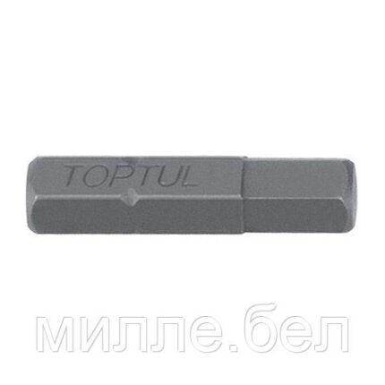 Насадка шестигранник 4мм 1/4" TOPTUL