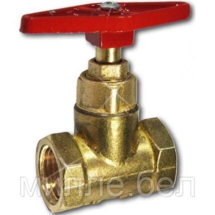 Кран вентильный 1/2" вн.-вн. (ПАР) PN1,6 МПа, 15Б1п, Цветлит (ЦРБ0064)