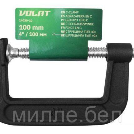 Струбцина тип "G" 100мм ВОЛАТ