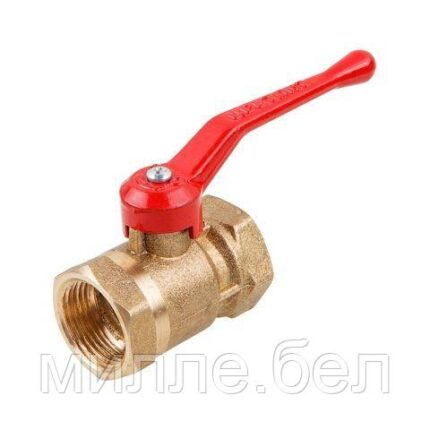 Кран шаровый стандарт. 3/4" вн.-вн. ручка PN1,6 МПа, 11Б27п7, Цветлит (ЦРБ0080)