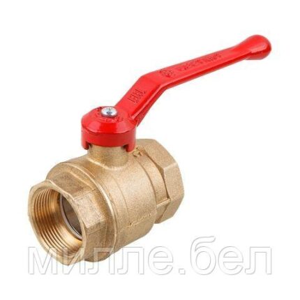 Кран шаровый 1 1/2" вн.-вн. ручка PN1,6 МПа, 11Б27п5, Цветлит (ЦРБ0086)