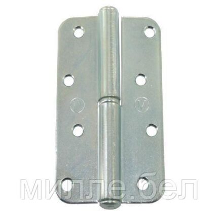 Петля 130 мм левая, белый цинк STARFIX (разъемная)