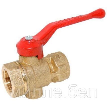 Кран шаровый 1/2" под манометр, PN1,6 МПа, 11Б27п11, Цветлит (ЦРБ0099)