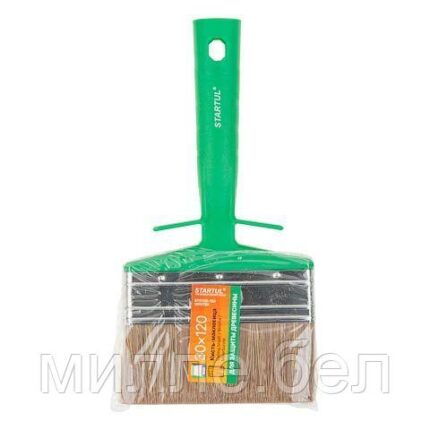 Кисть-макловица 30х120мм смеш. щетина (древесина) STARTUL MASTER (защита древесины, ракля)