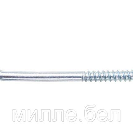 Крючок 8.0х100 мм Г-образный, цинк (2 шт в зип-локе) STARFIX