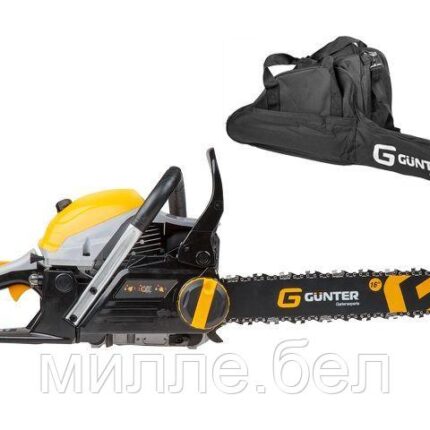 Бензопила Gunter MSH-4505 шина 40 см (16''), 3/8" LP, 1,3 мм, 57 зв. (2.20 кВт, 2.95 л.с., 45 см3, вес 7 кг)