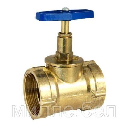 Кран вентильный 3/4" вн.-вн. PN1,6 МПа, 15Б3р, Цветлит (ЦРБ0111)