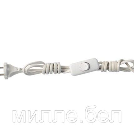 Выключатель на шнуре 0,75мм, 1,7м белый, Bylectrica