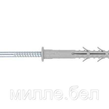 Дюбель рамный(фасадный) TSX-500 10х120 мм нейлон, гриб, с шурупом (45 шт в уп.) ТК (STARFIX)