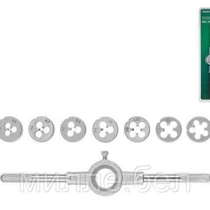 Набор плашек 8 пр. ВОЛАТ