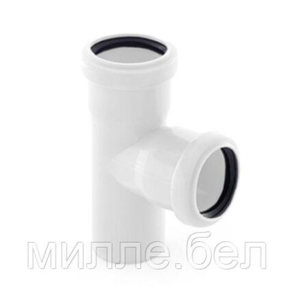 Тройник ВК 32/32х87, бел. РТП (Для внутренней канализации) (РосТурПласт)