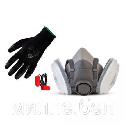 Полумаска 5500P с предфильтрами, адаптерами, держателями Jeta Safety (комплект) (р-р L, для защиты дыхания