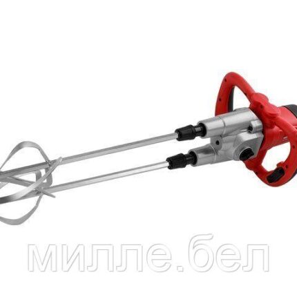 Миксер строительный WORTEX MX 1416-1 D в кор. 1600 Вт, 2 скор., HEX 13, рег.об. + насадка (рег. об., насадка