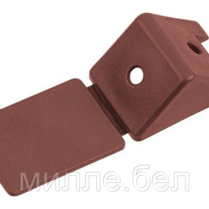 Уголок мебельный пласт. красное дерево (100 шт в пакете) STARFIX