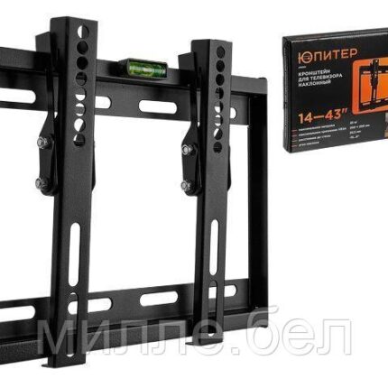 Кронштейн для телевизора 14"-43" наклонный ЮПИТЕР