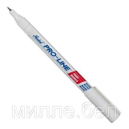Маркер промышл. перманентный на основе жидк. краски MARKAL PRO-LINE MICRO БЕЛЫЙ (Толщина линии 0,8 мм. Цвет