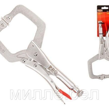 Зажим-струбцина c поворотными упорами 280мм PRO STARTUL (PRO-6056-01)