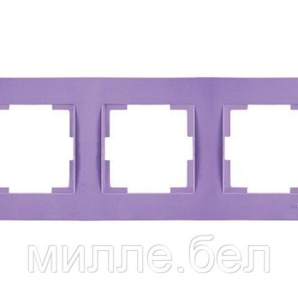 Рамка 3-ая горизонтальная пурпурная, RITA, MUTLUSAN