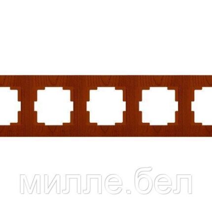 Рамка 5-ая горизонтальная вишня, RITA, MUTLUSAN