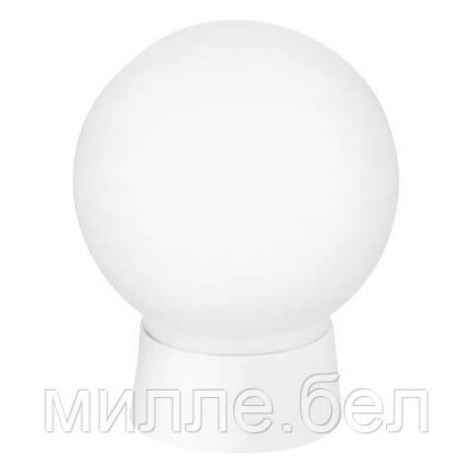 Светильник шар пластик/белый/прямой 60Вт, IP20 (НБП 01-60-004) Юпитер (ЮПИТЕР)