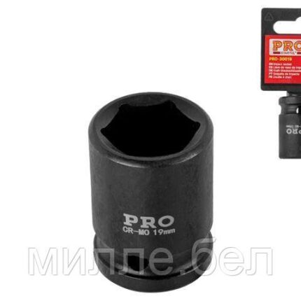 Головка ударная 1/2" 19мм 6гр. PRO STARTUL (PRO-30019)