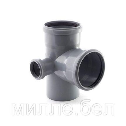 Крестовина двухпл. ВК 110/110/50х87 левая РТП (Для внутренней канализации) (РосТурПласт)