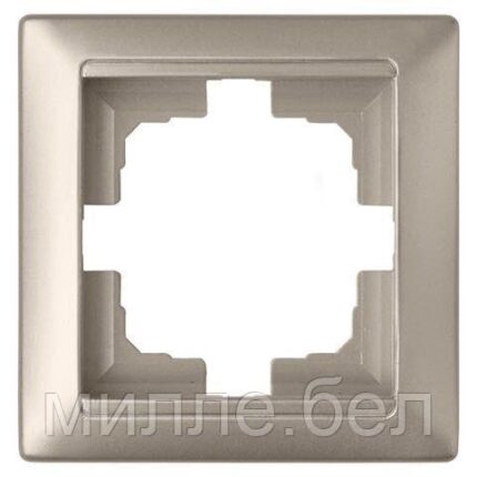 Рамка 1-местная шампань, Стиль, Bylectrica