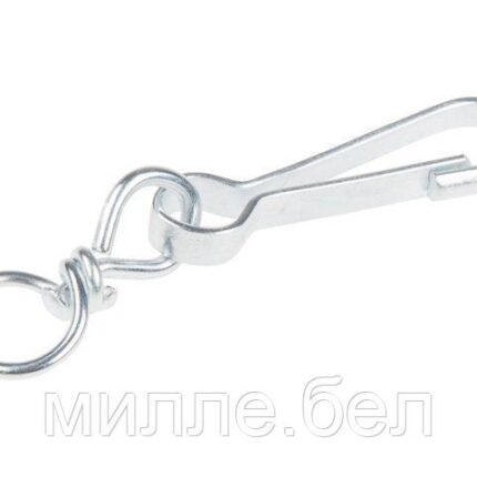 Карабин с вертлюгом тип А 30 мм (4 шт в зип-локе)  STARFIX