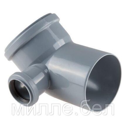 Колено ВК 110/50х45 левый РТП (Угол для внутренней канализации) (РосТурПласт)