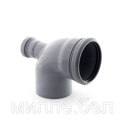 Колено ВК  110/50х87 вых.тыл. РТП (Угол для внутренней канализации) (РосТурПласт)