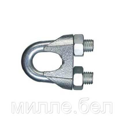 Зажим для троса М8 DIN 741 STARFIX (Товар не стикеруется для розничной торговли)