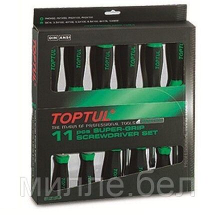 Набор отверток 11шт TOPTUL