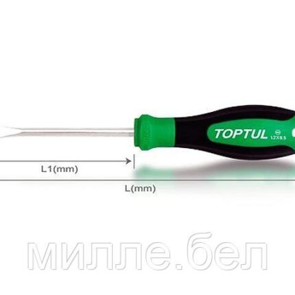 Отвертка "-" 5,5х100мм TOPTUL