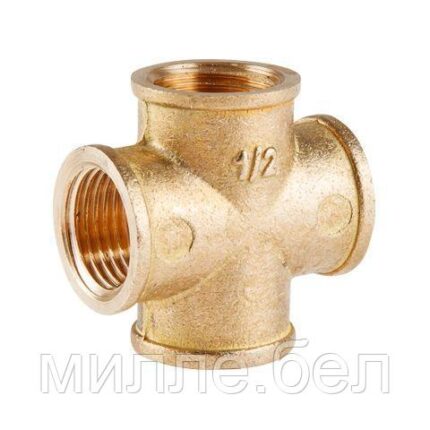 Крестовина 1/2" вн.-вн.-вн.-вн., Цветлит (ЦРБ0065)